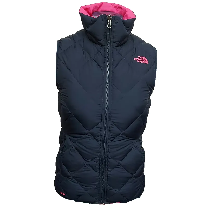 The North Face Women's Reversible Down Gilet - Navy/Pink - XS