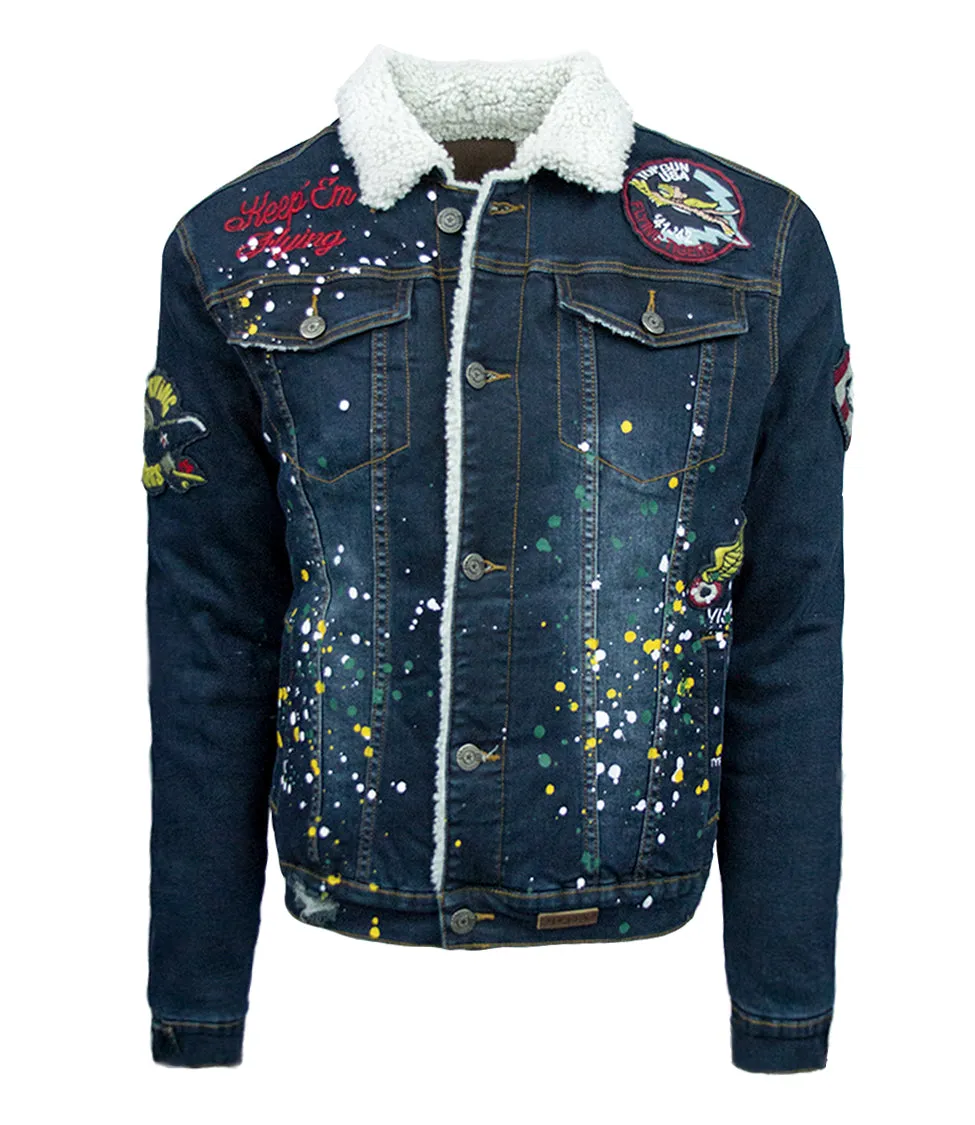 TOP GUN® FLYING TIGERS DENIM JACKET