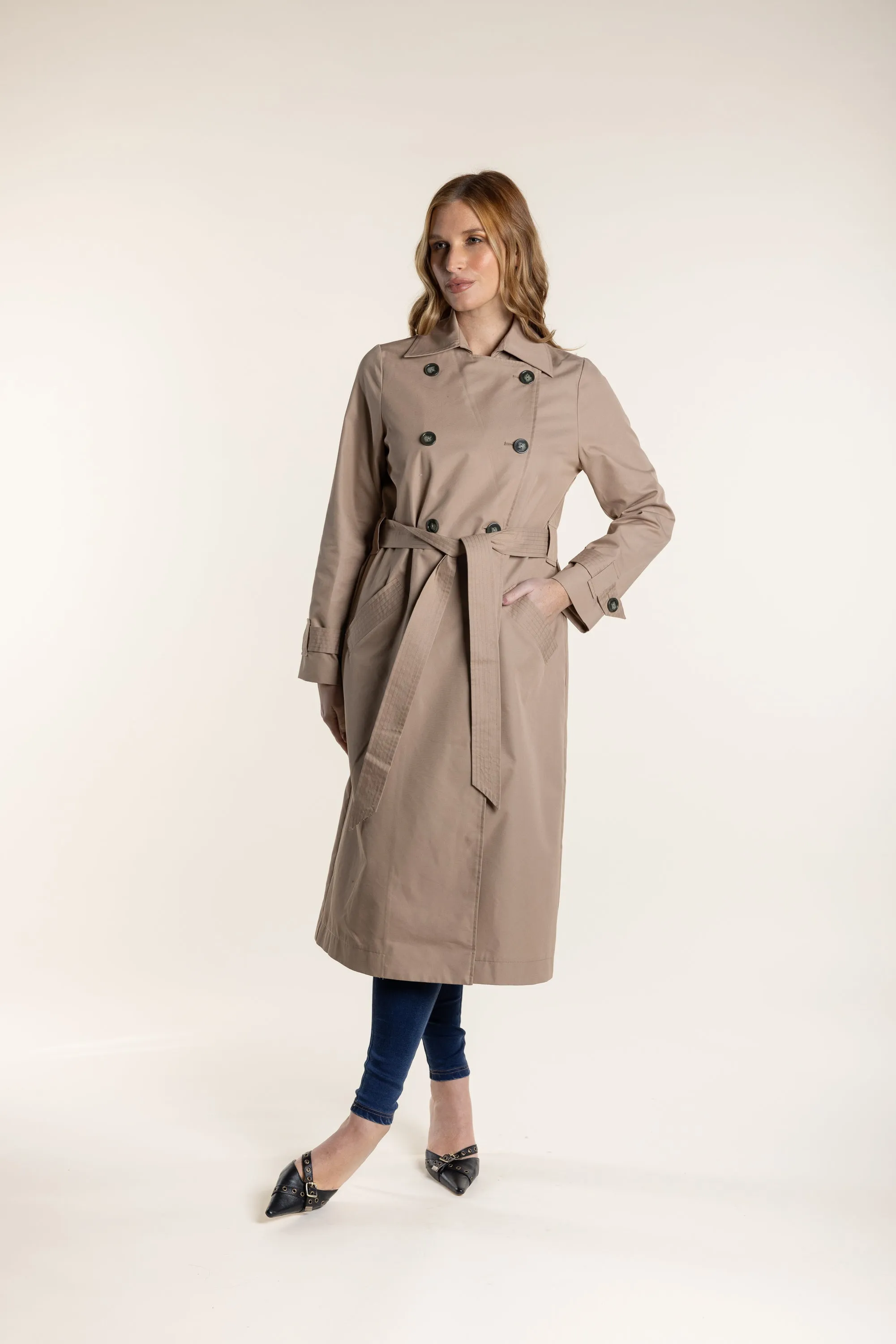 Two T's - Trench Coat Camel