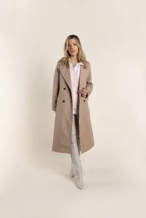 Two T's - Trench Coat Camel