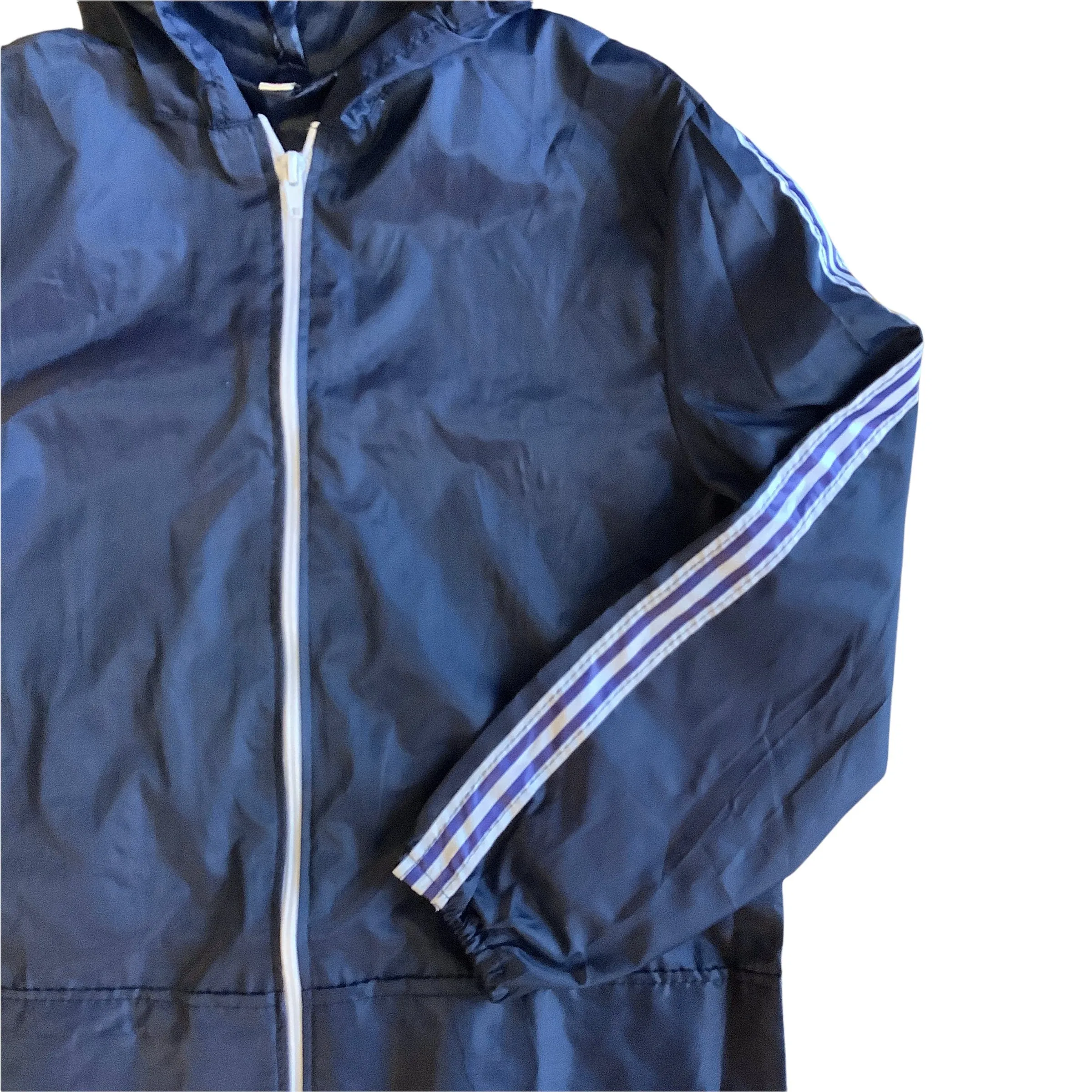 Vintage 1980's Navy Windbreaker / 5-6Y