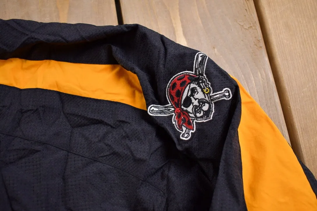 Vintage 1990s Pittsburgh Pirates MLB Majestic Windbreaker Jacket