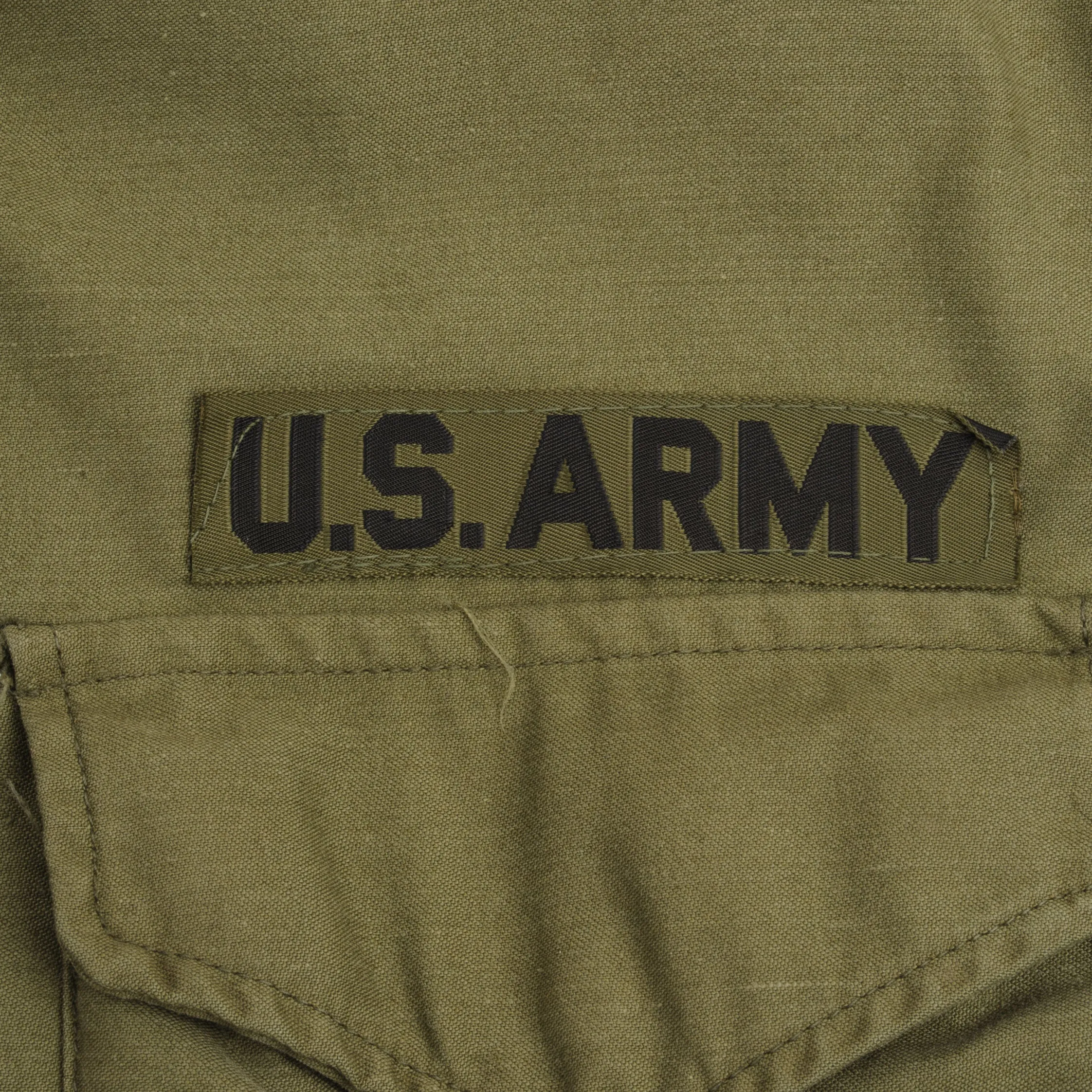 VINTAGE US ARMY M65 FIELD JACKET 1969 VIETNAM WAR SIZE SMALL REGULAR