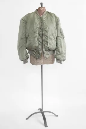 Vintage Women’s Green Army Bomber Jacket