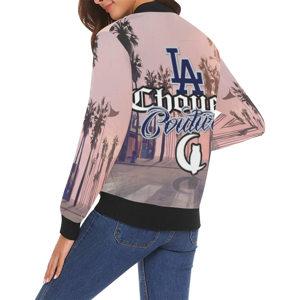 WESTCOAST All Over Print Bomber Jacket for Women