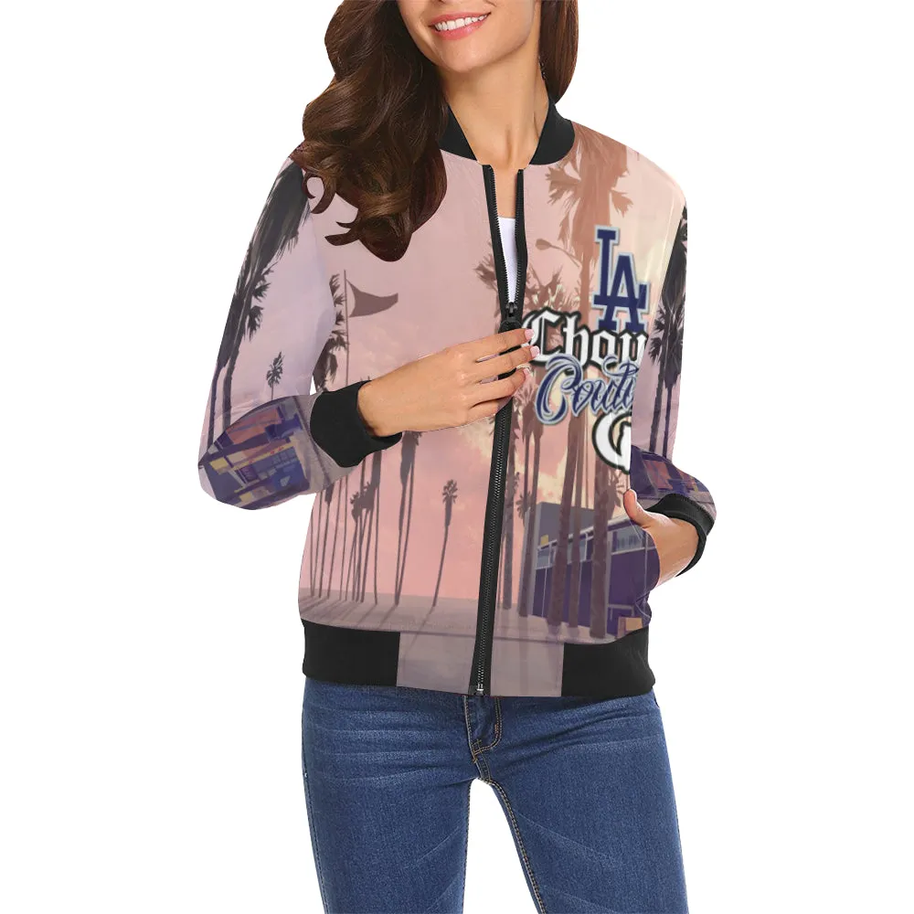 WESTCOAST All Over Print Bomber Jacket for Women