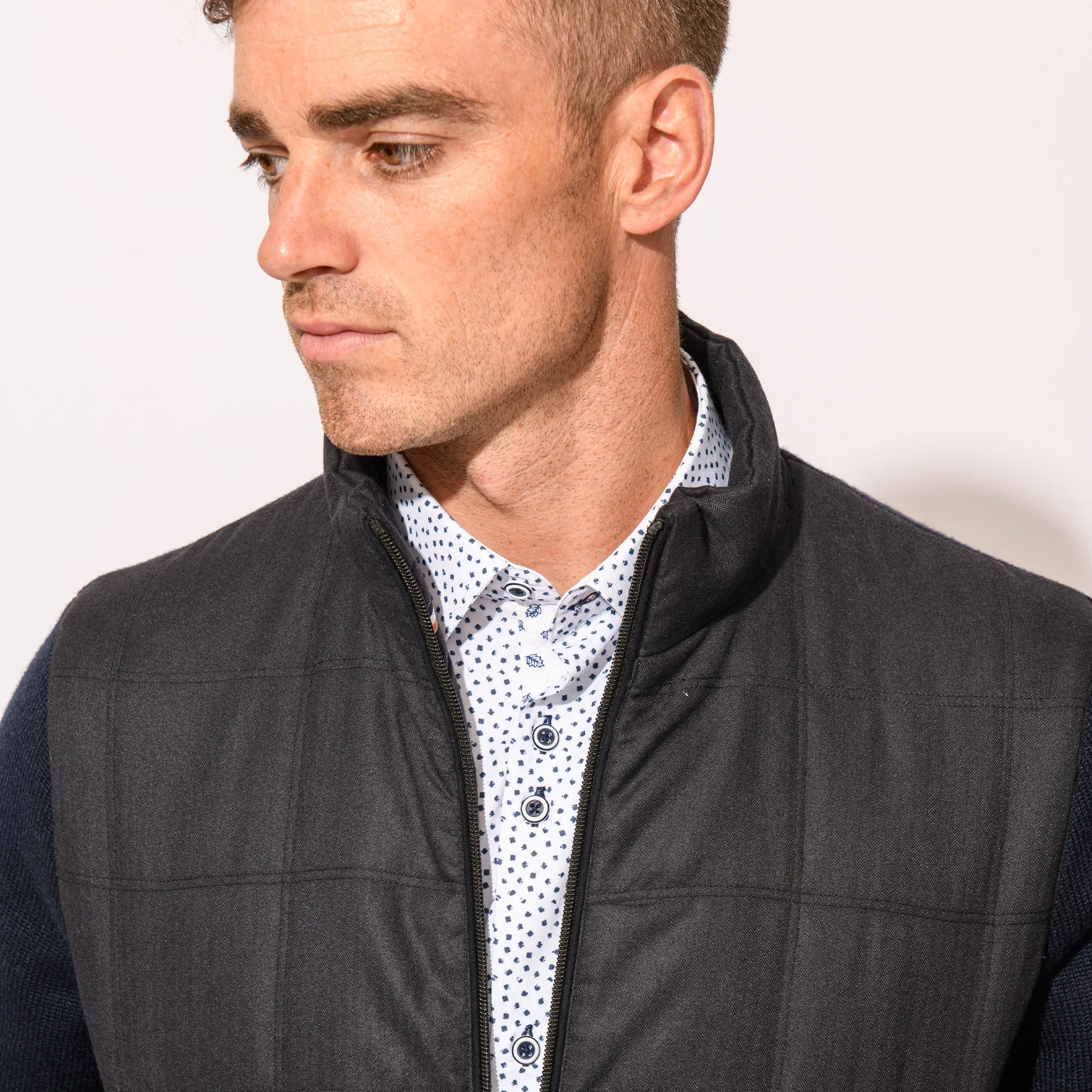 White Label Hybrid Jacket - Navy