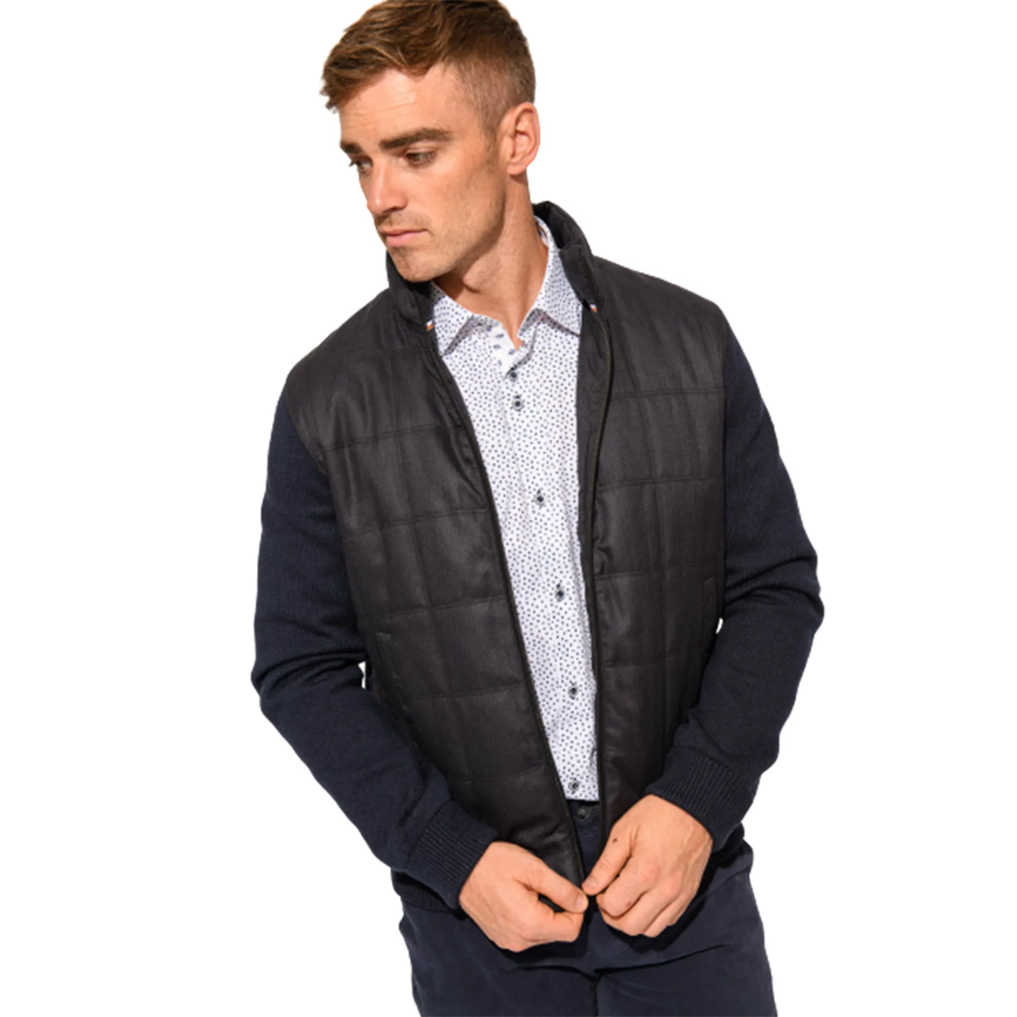 White Label Hybrid Jacket - Navy