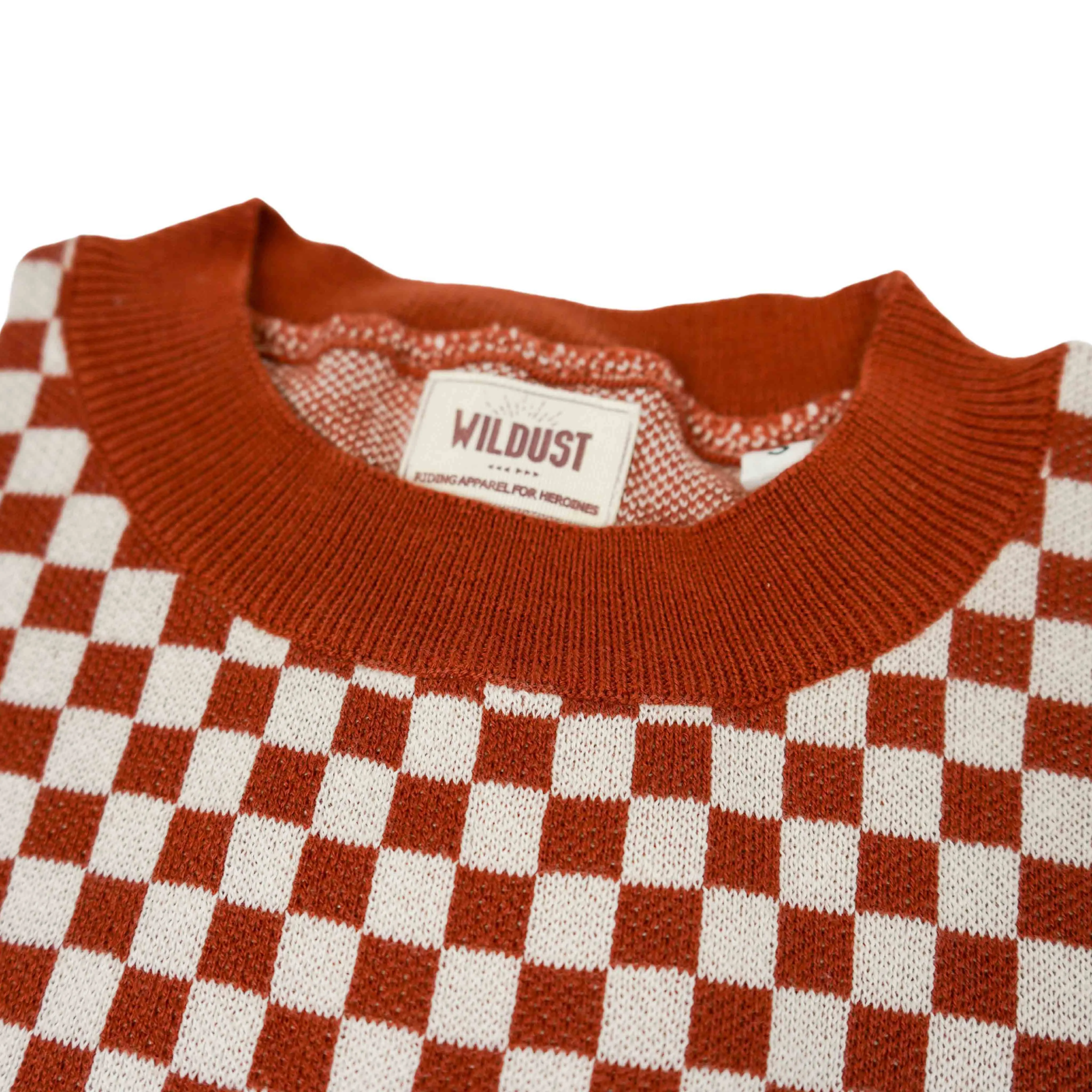 Wildust Sisters Vintage Racing Jumper - Rust