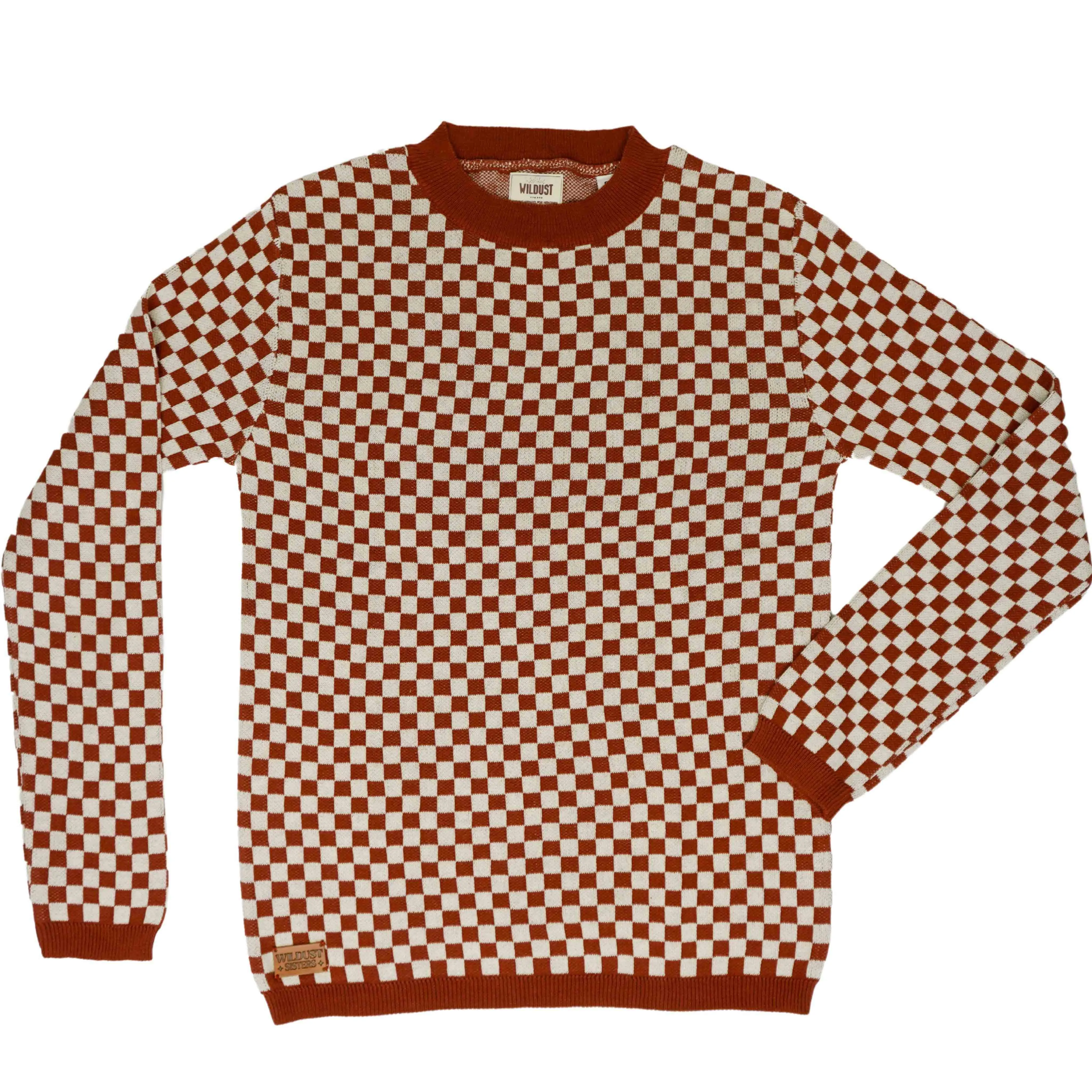 Wildust Sisters Vintage Racing Jumper - Rust