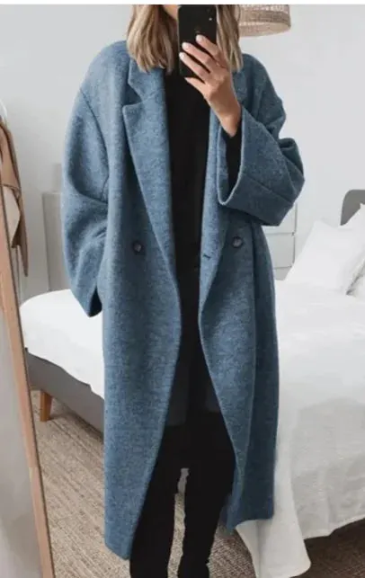 Women'sMulti-colour  Multi-size Woolen Trench Coat winter Jacket